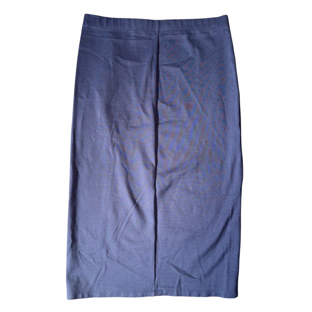 EUC Aritzia Babaton Pencil‎ Slit Skirt Size 12 Dive Blue - Picture 4 of 5